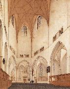 Pieter Jansz Saenredam Interior of the Choir of St Bavo at Haarlem oil painting reproduction